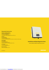 Zeversolar Eversol TL3000-20 Handbuch