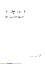 Bang & Olufsen BeoSystem 3 Handbuch