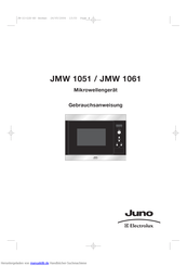 juno JMW 1051 Gebrauchsanweisung
