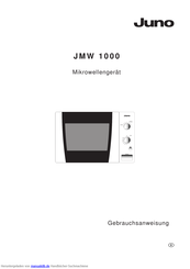 juno JMW 1000 Gebrauchsanweisung