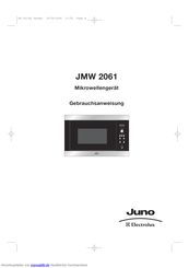 JUNO JMW 2061 Gebrauchsanweisung
