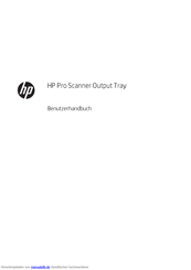 HP Output Tray pro Benutzerhandbuch