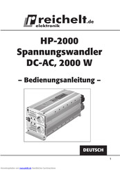 reichelt HP-2000 Bedienungsanleitung