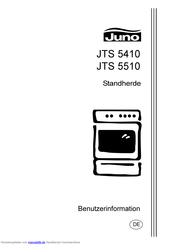 JUNO JTS 5410 Benutzerinformation