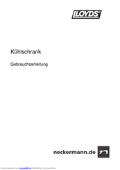 Lloyds 559/482 Gebrauchsanleitungen