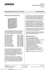 Siemens DELTA ambiente UP 253 Handbuch