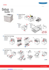 Xerox Phaser 3500 Installationsanleitung