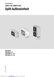 Bosch ODU Split 11s...15s Servicehandbuch