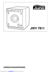 JUNO JWV 7811 Gebrauchsanweisung