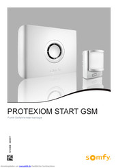 SOMFY PROTEXIOM START GSM Handbuch