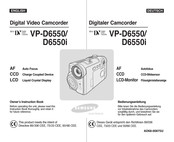 Samsung VP-D6550i Bedienungsanleitung