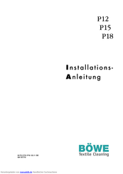 Böwe p18 Installationsanleitung