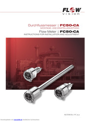 Flow FC50-CA Montage- Und Einstellanleitung