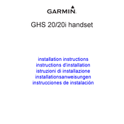 Garmin GHS 20i Installationsanweisungen