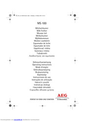 AEG Electrolux MS 100 Gebrauchsanweisung