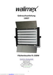 walimex FL-330W Gebrauchsanleitung