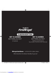 FireAngel Thermoptek ST-630-RU Handbuch