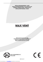 Dru MAX VENT Installationsanleitung