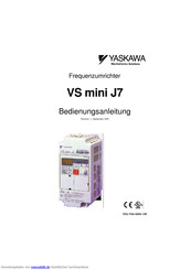 YASKAWA VS mini J7 Bedienungsanleitung