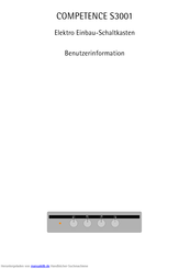 AEG COMPETENCE S3001 Benutzerinformation