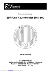 elv SMK-500 Bedienungsanleitung