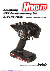 Himoto HTX 2.4GHz FHSS Anleitung