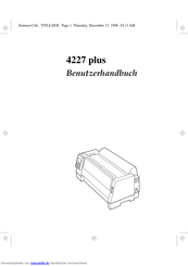 Lexmark 4227 plus Benutzerhandbuch