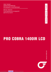 Pro COBRA 1400IR LCD Gebrauchsanweisung