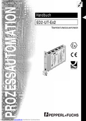 Pepperl+Fuchs ED2-UT-E X 2 Handbuch