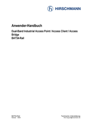Hirschmann BAT54-Rail FCC Anwenderhandbuch