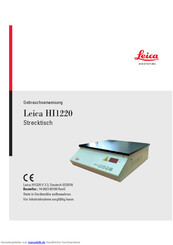 Leica HI1220 Gebrauchsanweisung