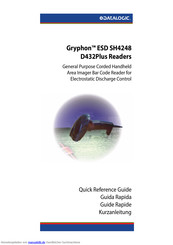 Datalogic Gryphon ESD SH4248 Kurzanleitung
