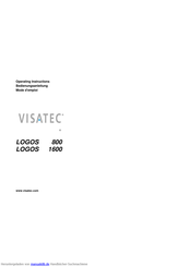 Visatec LOGOS 1600 Bedienungsanleitung