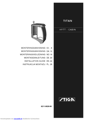 Stiga Titan CABIN Montageanleitung