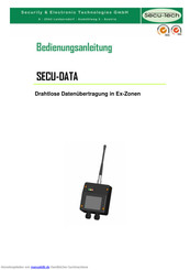Secu-Tech SECU-DATA 500C Bedienungsanleitung
