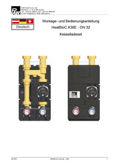PAW HeatBloC K36E - DN 32 Montage- Und Bedienungsanleitung