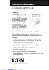 eaton KEY-FKPZ Installationsanleitung