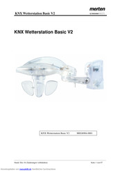 merten KNX Wetterstation Basic V2 Bedienungsanleitung