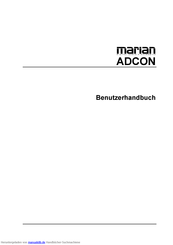 MARIAN ADCON Benutzerhandbuch