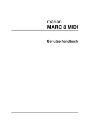 MARIAN MARC 8 MIDI Benutzerhandbuch