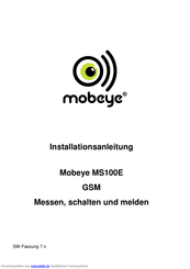 Mobeye MS100 Installationsanleitung