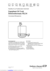Endress+Hauser Liquiphant M/S Handbuch