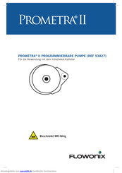 Flowonix PROMETRA II Handbuch