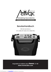 Activox XYC100B-PRO Benutzerhandbuch