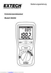 Extech Instruments 382252 Bedienungsanleitung