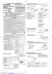 Hitachi RAD-50QPB Installationshandbuch