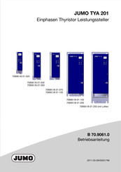 JUMO 709061/8-01-075 Betriebsanleitung