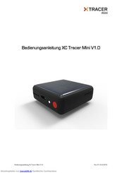 XC Tracer Mini V1.0 Kurzanleitung