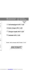 VOLTCRAFT UFC-1 LCD Bedienungsanleitung