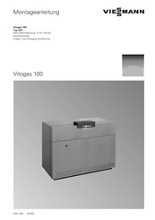 viessmann Vitogas 100 GS1 Serie Montageanleitung